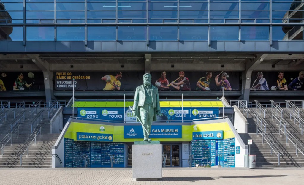 The GAA Museum entrance at Croke Park