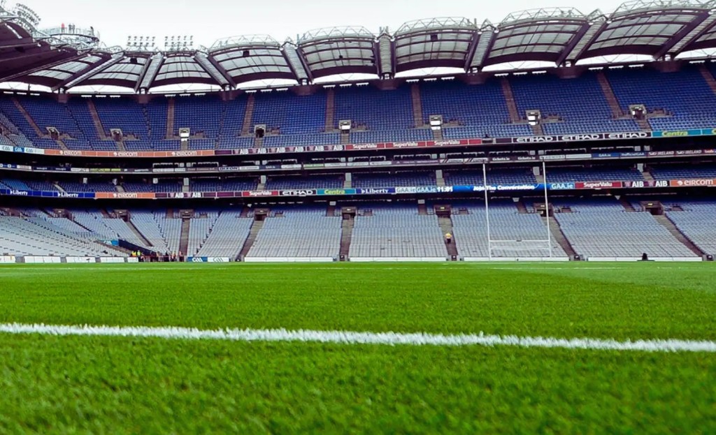 Croke Park stadium and pitch